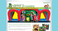 Desktop Screenshot of hopperskidzone.com